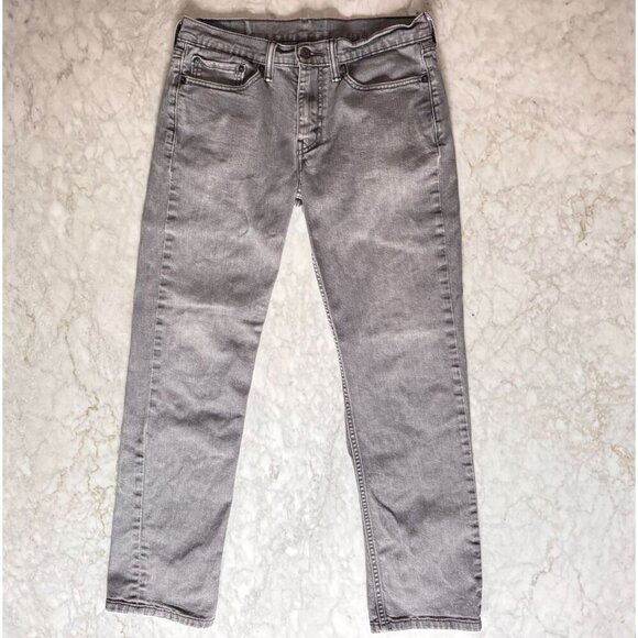 Levi's Other - Levi's Mens 514 Straight Fit Jeans in Black Size W32 x L32 (W32xL28.5 Measured)